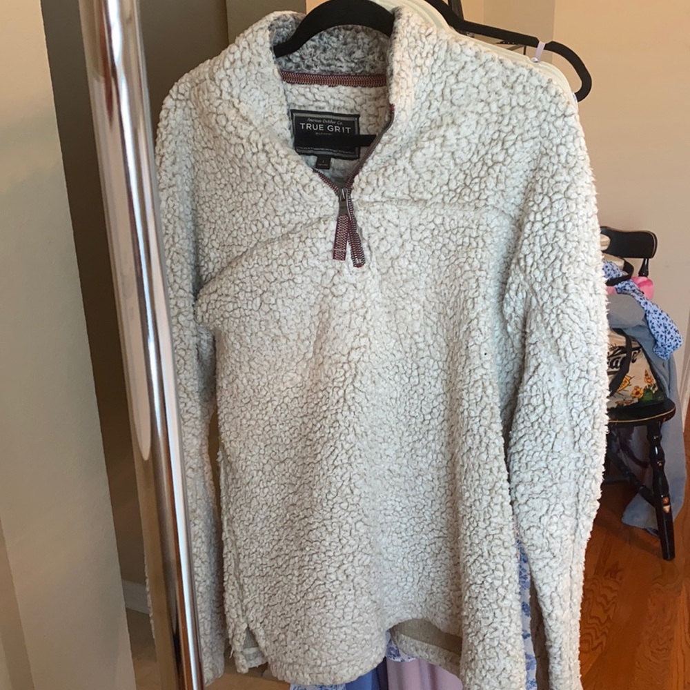 True Grit 1/4 Zip fleece pullover